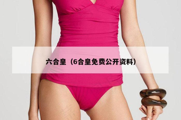 六合皇（6合皇免费公开资料）